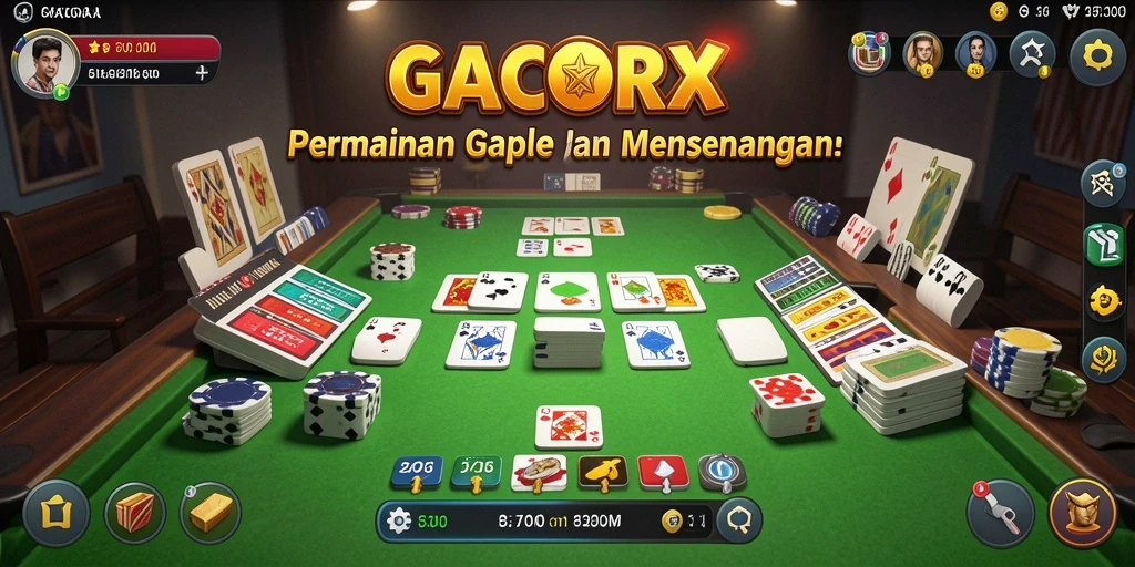 Tampilan gameplay GACORX yang seru dan interaktif.