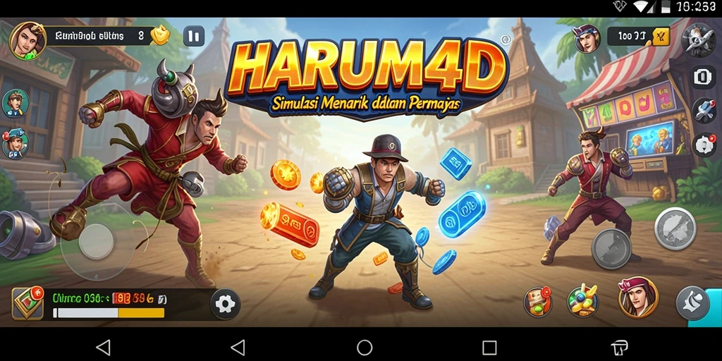 Tampilan menarik dari gameplay HARUM4D menciptakan pengalaman simulasi yang mendalam.
