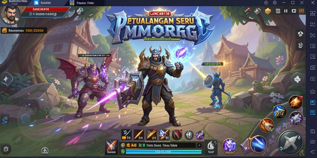 Gambaran gameplay seru dalam LANCAR138, penuh aksi dan petualangan.