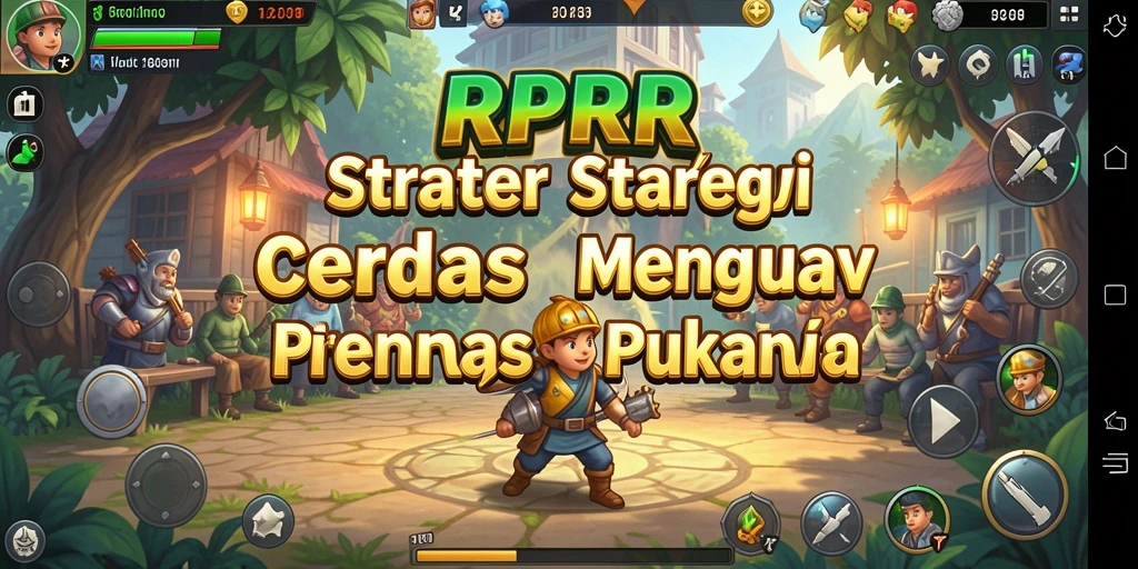 Tampilan gameplay yang menarik dan penuh strategi dari RPRR.