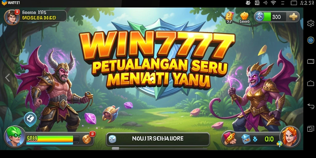 Tangkapan layar menampilkan gameplay seru dalam petualangan WIN777.